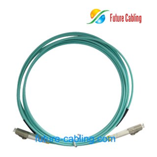 LC-LC 10 Gigabit Fiber Optic Patch Cords, Duplex, Multimode, 50/125um OM3, 3.0mm, XX Meter