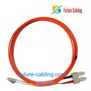 SC-LC Fiber Optic Patch Cords, Duplex, Multimode, 62.5/125um, 3.0mm, XX Meter
