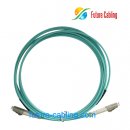 LC-LC 10 Gigabit Fiber Optic Patch Cords, Duplex, Multimode, 50/125um OM3, 3.0mm...