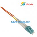 LC Color Coded Fiber Optic Patch Cords, Aqua