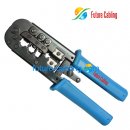 Crimping Tool, for 8P/6P/4P Modular Plug, with Cable Stripper and Cutting Tool