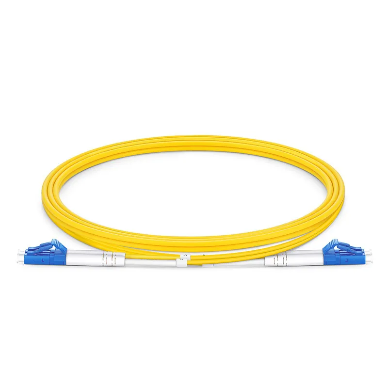 LCUPC-LCUPC OS2 SM 9/125um Duplex OFNR Fiber Patch Cable 2.0mm
