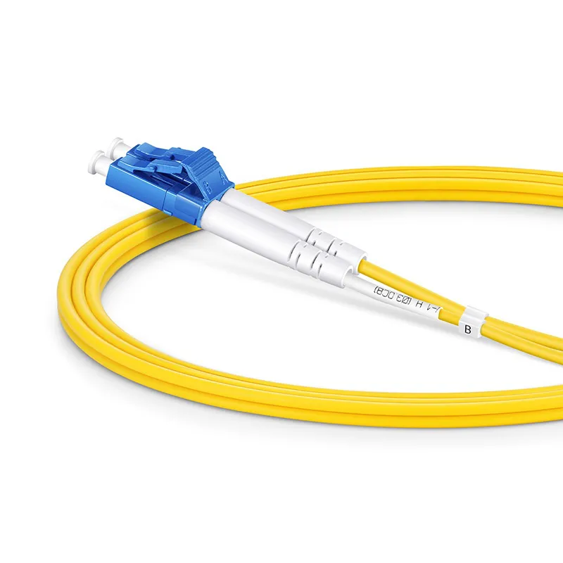 LCUPC-LCUPC OS2 SM 9/125um Duplex OFNR Fiber Patch Cable 2.0mm