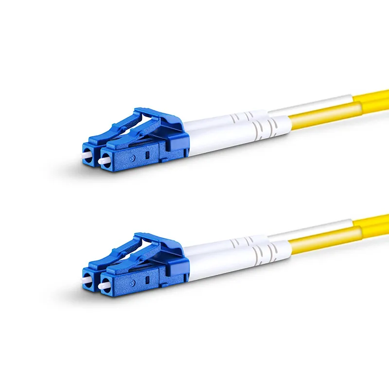LCUPC-LCUPC OS2 SM 9/125um Duplex OFNR Fiber Patch Cable 2.0mm