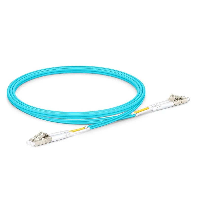 LCUPC-LCUPC OM3 MM 50/125um Duplex OFNR Fiber Patch Cable 2.0mm
