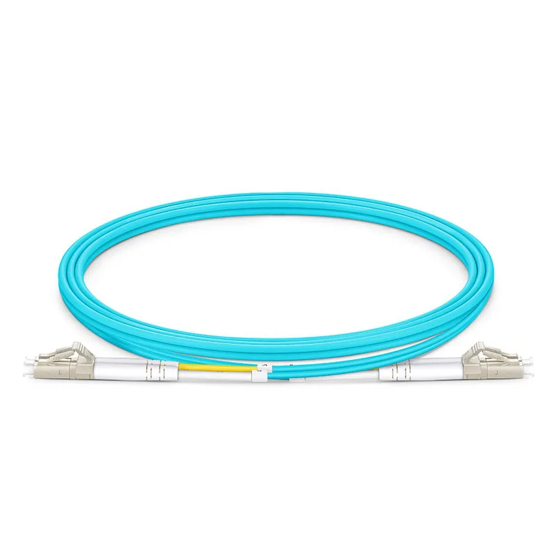 LCUPC-LCUPC OM3 MM 50/125um Duplex OFNR Fiber Patch Cable 2.0mm