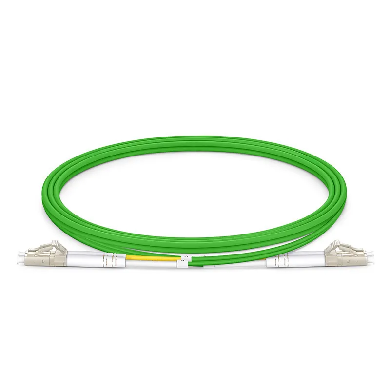 LCUPC-LCUPC OM5 MM 50/125um Duplex OFNR Fiber Patch Cable 2.0mm