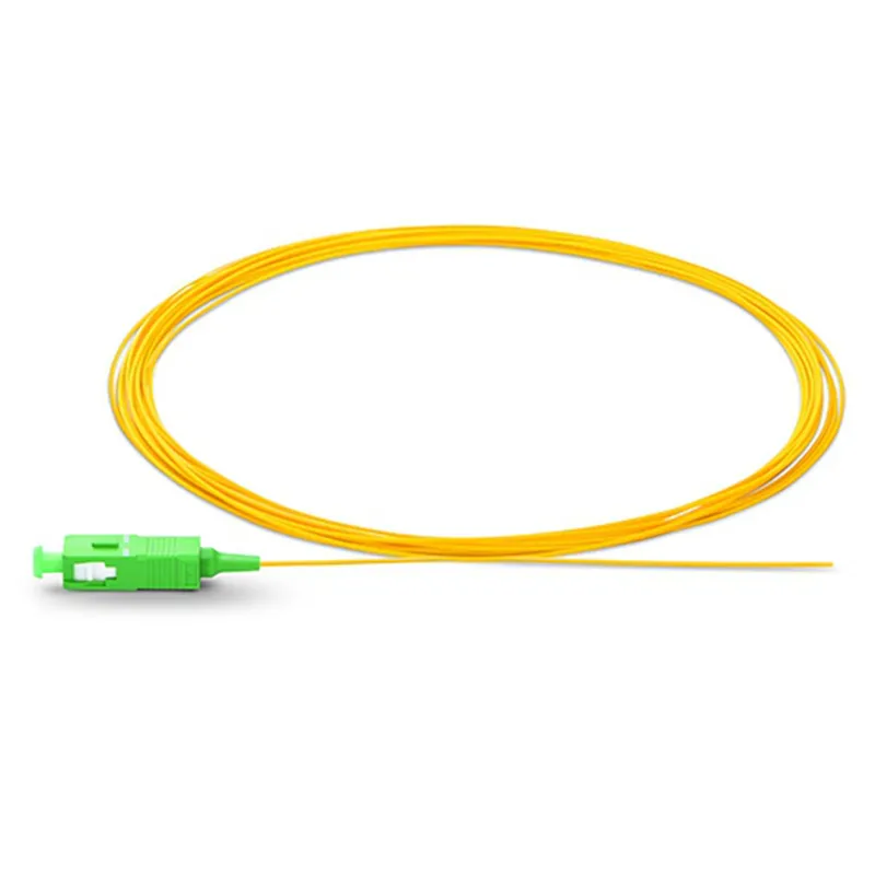 SCAPC OS2 SM 9/125um Simplex OFNR Fiber Pigtail 0.9mm