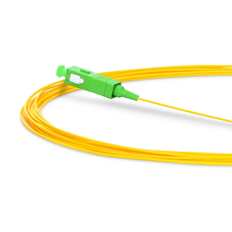 SCAPC OS2 SM 9/125um Simplex OFNR Fiber Pigtail 0.9mm