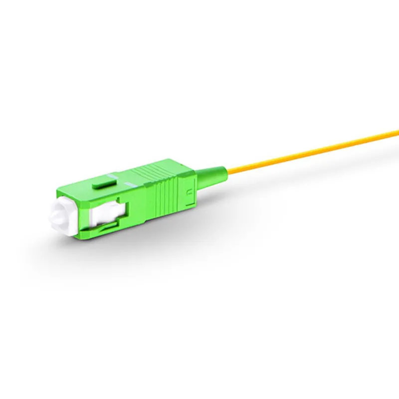 SCAPC OS2 SM 9/125um Simplex OFNR Fiber Pigtail 0.9mm