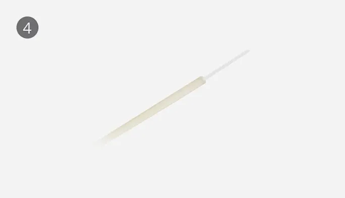 Get the 125μm glass fiber