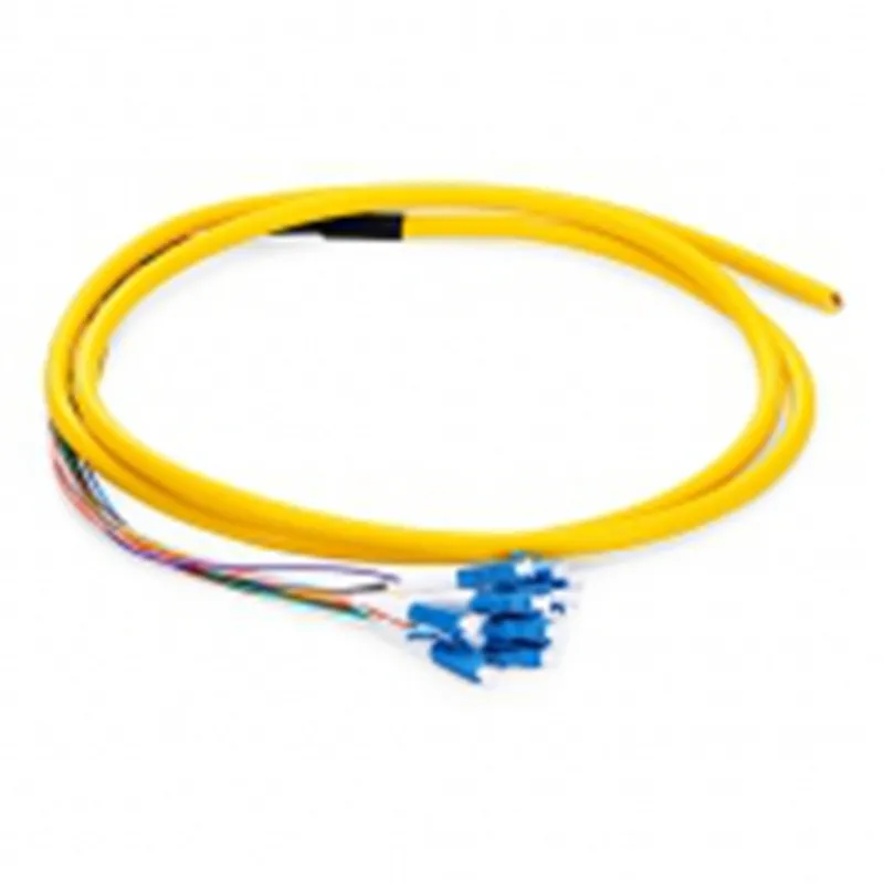 LCUPC OS2 SM 9/125um 12-Strand Fiber Pigtail 0.9mm