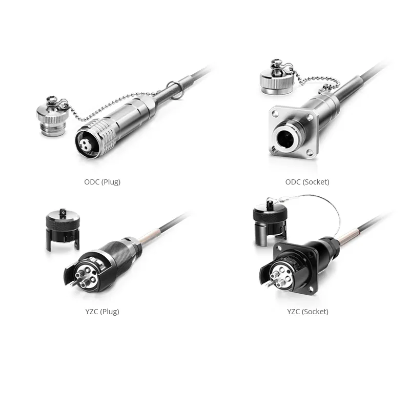 Customized Industrial Armored Fiber Patch Cable, 1-24 Fibers, Single Mode (OS2), LC/SC/ST/FC/LSH/MTP/IP67/ODC/YZC, TPU