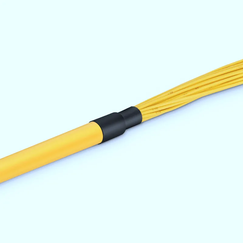 LC UPC to LC UPC Duplex OS2 Single Mode Riser (OFNR) 24 Fibers Indoor Tight-Buffered Breakout Cable