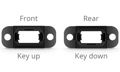 Opposed Key Orientation