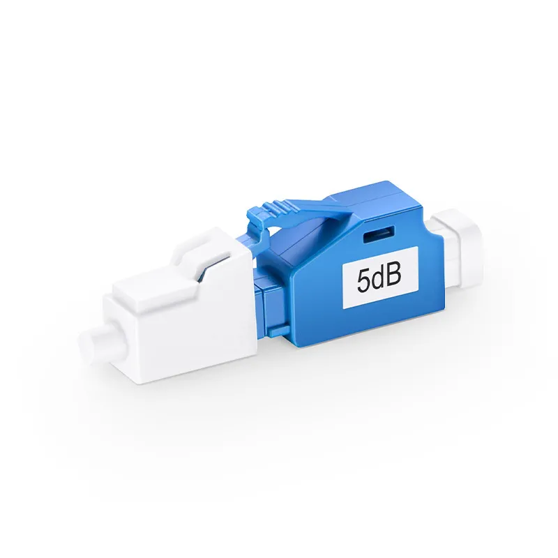 LC/UPC Singlemode Fixed Fiber Optic Attenuator, Male-Female, 5dB