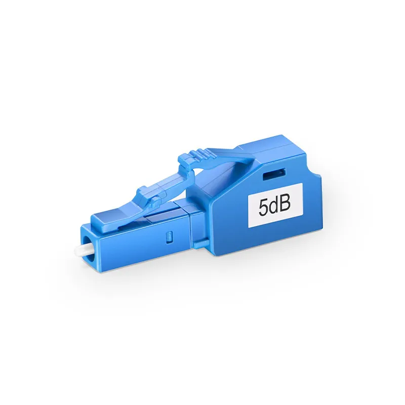 LC/UPC Singlemode Fixed Fiber Optic Attenuator, Male-Female, 5dB