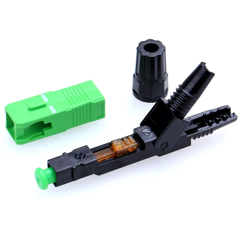 SC/APC Single Mode 0.9/2.0/3.0mm Pre-polished Ferrule Field Assembly Connector Fast/Quick Connector