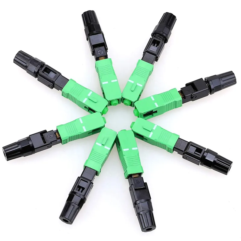 SC/APC Single Mode 0.9/2.0/3.0mm Pre-polished Ferrule Field Assembly Connector Fast/Quick Connector