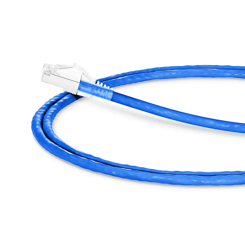 3ft (0.9m) Cat5e Snagless Shielded (F/UTP) PVC CM Ethernet Network Patch Cable, Blue