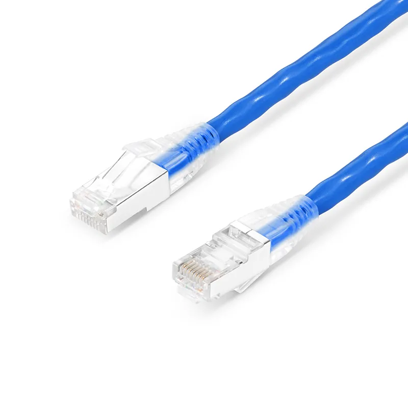 3ft (0.9m) Cat5e Snagless Shielded (F/UTP) PVC CM Ethernet Network Patch Cable, Blue