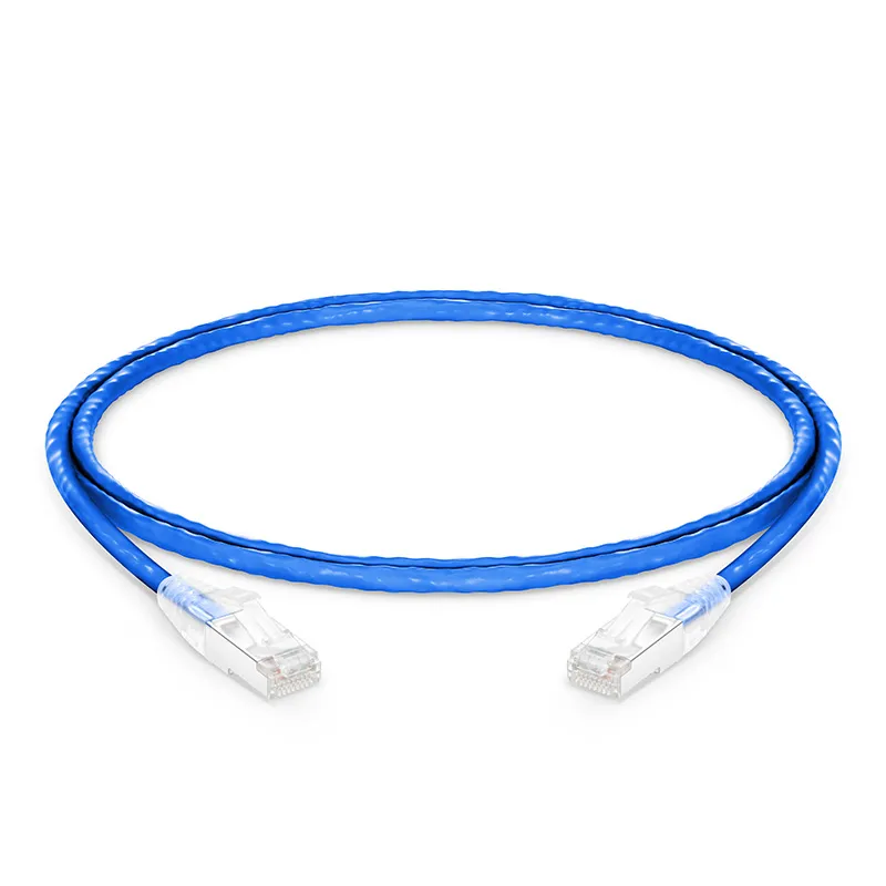 3ft (0.9m) Cat5e Snagless Shielded (F/UTP) PVC CM Ethernet Network Patch Cable, Blue