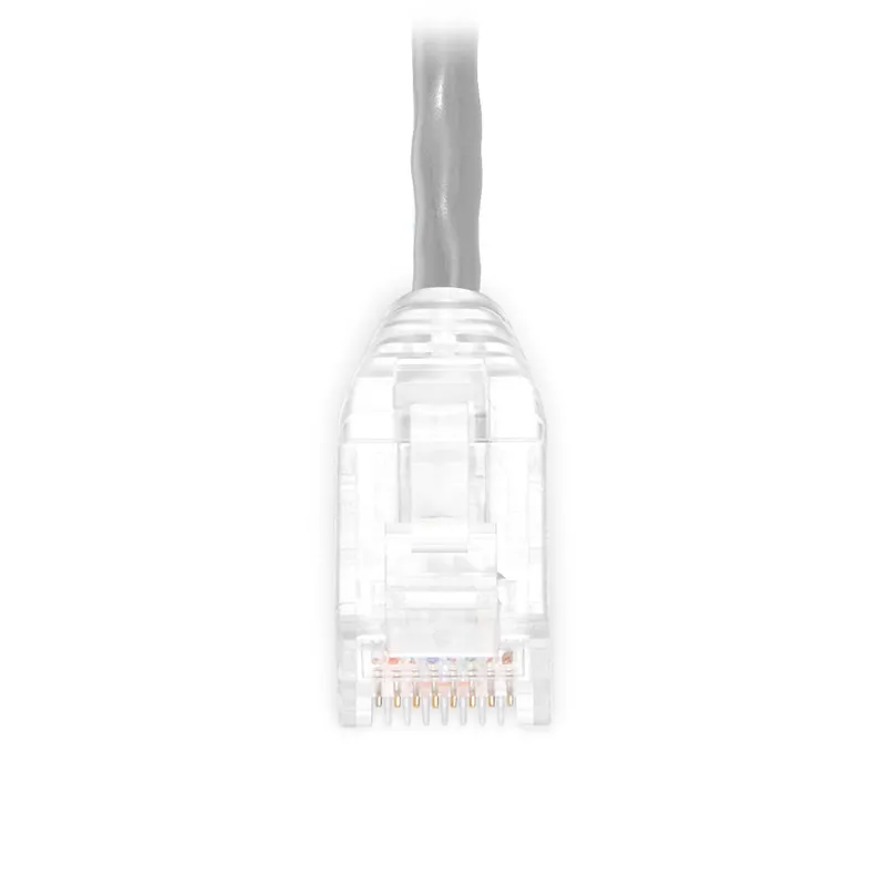 1ft (0.3m) Cat6 23AWG Snagless Unshielded (UTP) LSZH Ethernet Network Patch Cable, Gray